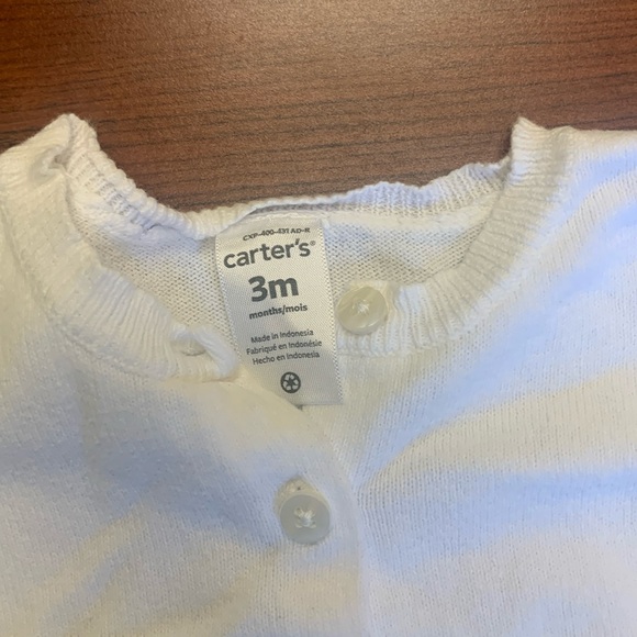 Carter’s button down cardigan - Picture 2 of 5